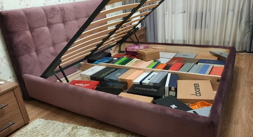 Перетяжка изголовья кровати. Волоколамская